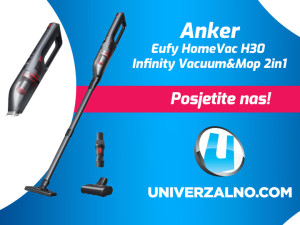 Eufy HomeVac H30 Infinity Vacuum & Mop 2in1