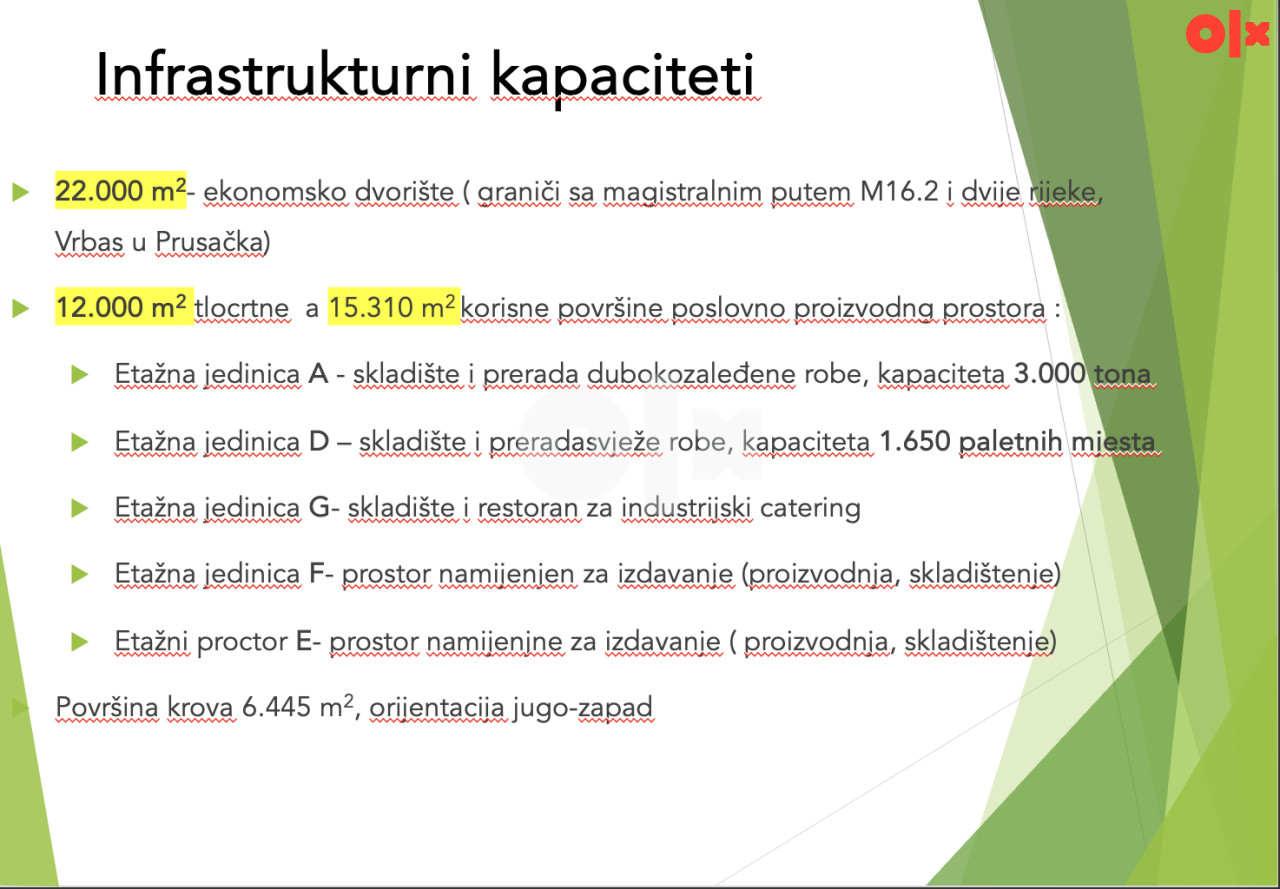 Poslovno -proizvodni prostori  od 200- 12.000m2 - Donji Vakuf 3