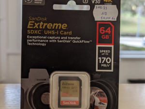 Memorijska kartica SanDisk 64GB Extreme SDXC UHS 170MB/