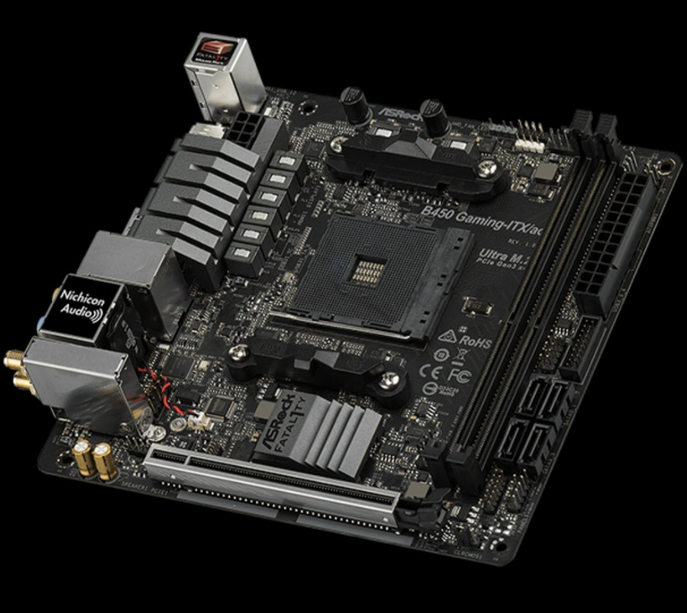 Asrock Fatal1ty B450 AM4 ITX/AC
