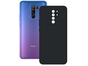 Xiaomi Redmi 9 crna silikonska zastitna maska