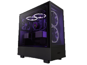 NZXT CASE H5 FLOW BLACK