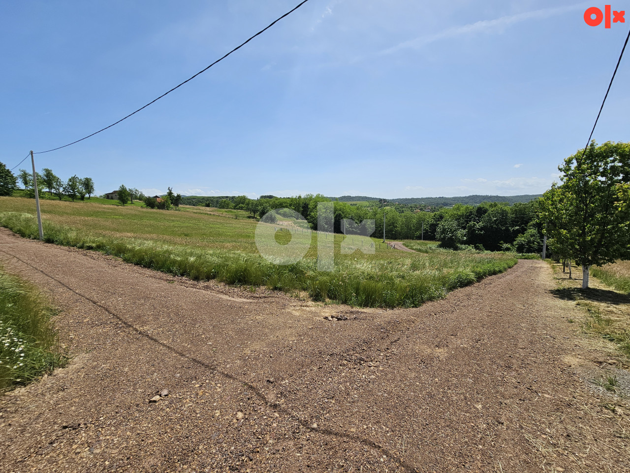 Plac za vikendicu voda/struja/internet - Slatina 5