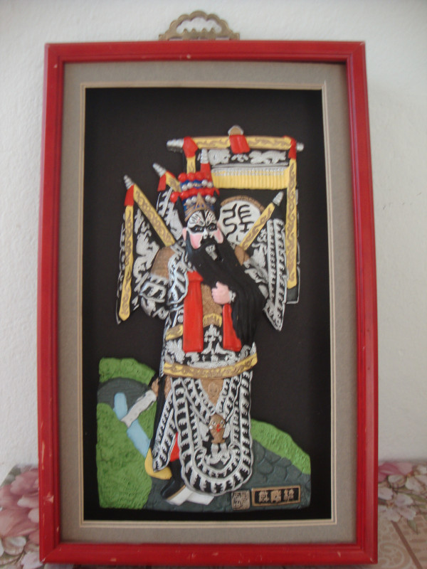 Zhang Fei (Kina) ukrasna slika figura