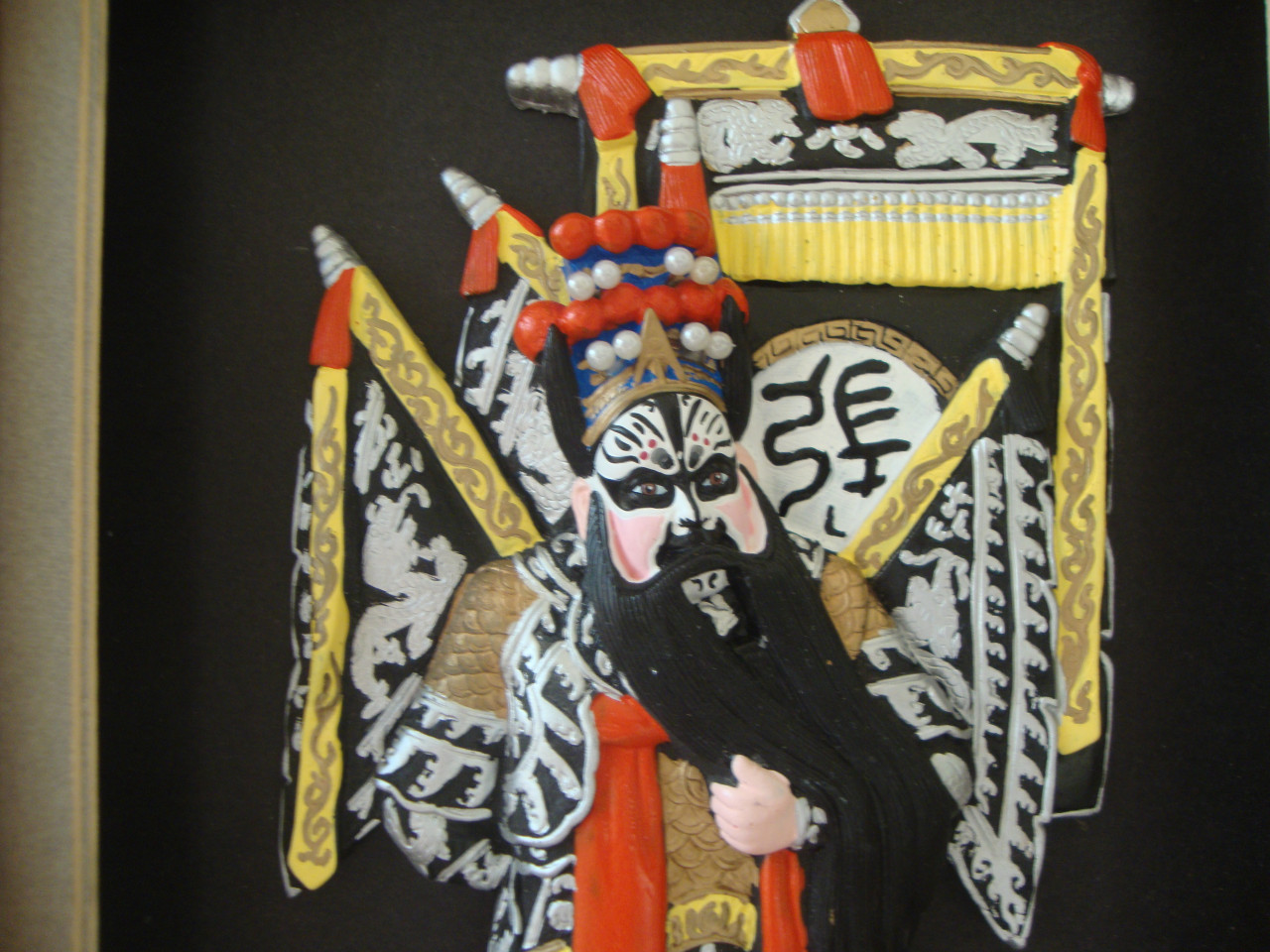 Zhang Fei (Kina) ukrasna slika figura
