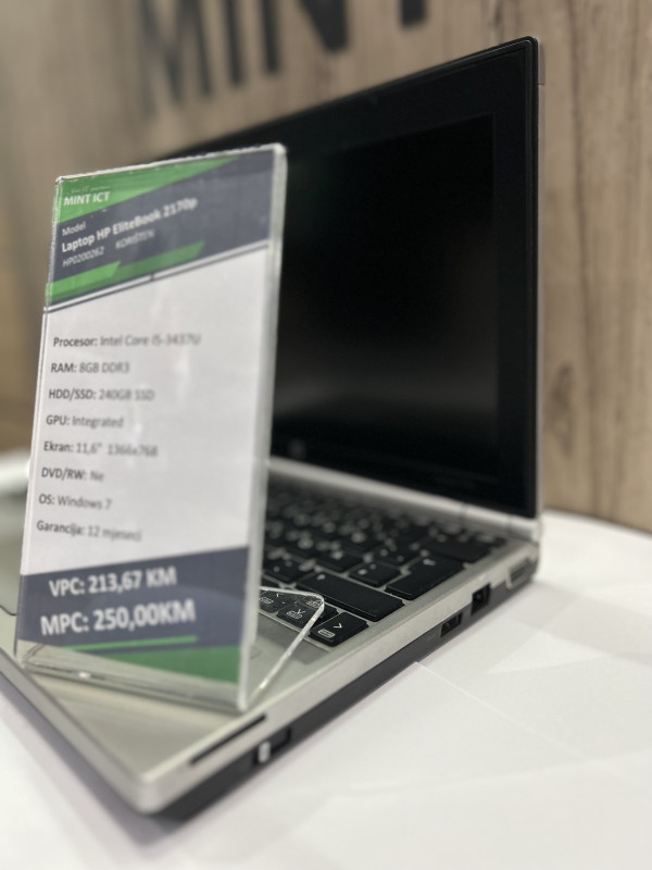 hp 2170p CORE i5 8GB 240GB SSD Hp Laptop Hp Elitebook 2170p I7 HP