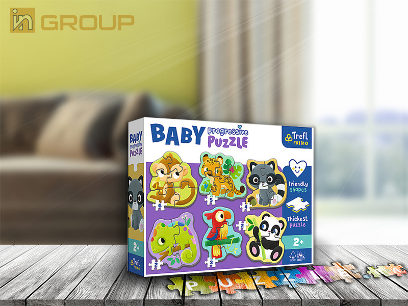 Puzzle - Egzoticne zivotinje - prve puzzle | 22 komada