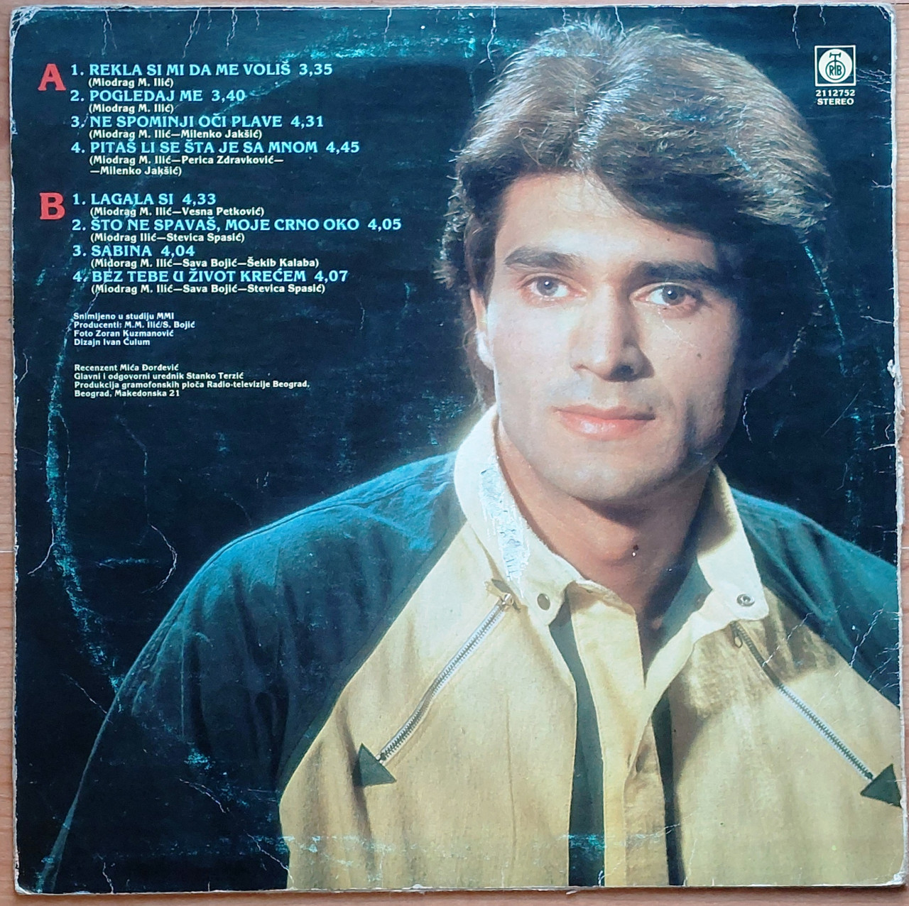 Sinan Sakić uz Ansambl "Južni Vetar" - Pogledaj Me (LP)