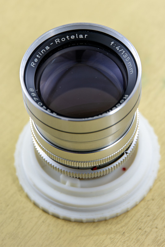 Rodenstock Retina-Rotelar Retina 135mm f4 | - for Kodak Reflex
