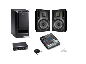 > BEHRINGER STUDIO TRUTH B3031A 2x Xenyx 802 SET