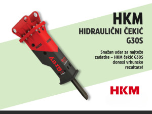 HIDRAULIČNI ČEKIĆ HKM G30S