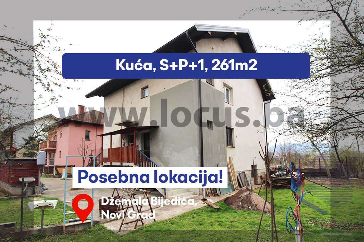 LOCUS: Kuća na atraktivnoj lokaciji, Džemala Bijedića