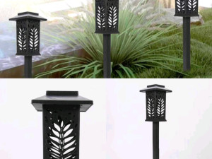 Ukrasne dvorišne LED solarne lampe set od 6 komada