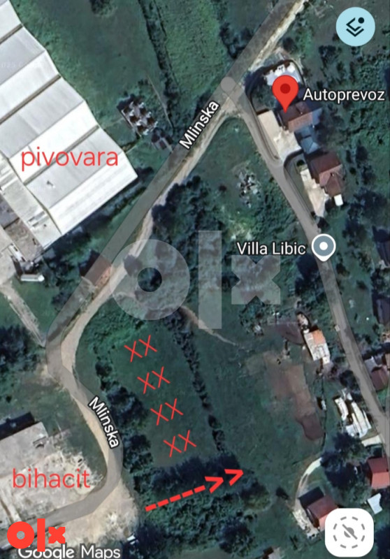Zemljište Bihać 2000m2 3