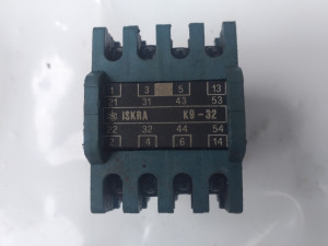 Kontaktor ISKRA K9-32 20A 220v sklopka elektromagnetni