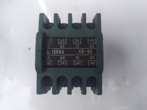 Kontaktor ISKRA K0-80 220v sklopka elektromagnetni