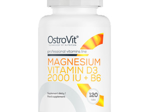 OSTROVIT MAGNESIUM VITAMIN D3 2000 IU  B6 120 tableta
