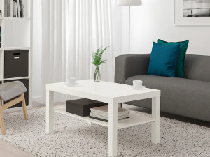 Ikea klub stolić 90x55 bijeli *ZAPAKOVANO*