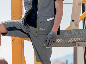 KRATKE HLAČE KAVIR SIVO/CRNE