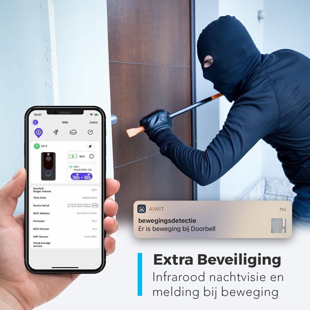 Ip Camera Intercom Doorbell interfon kamera zvono