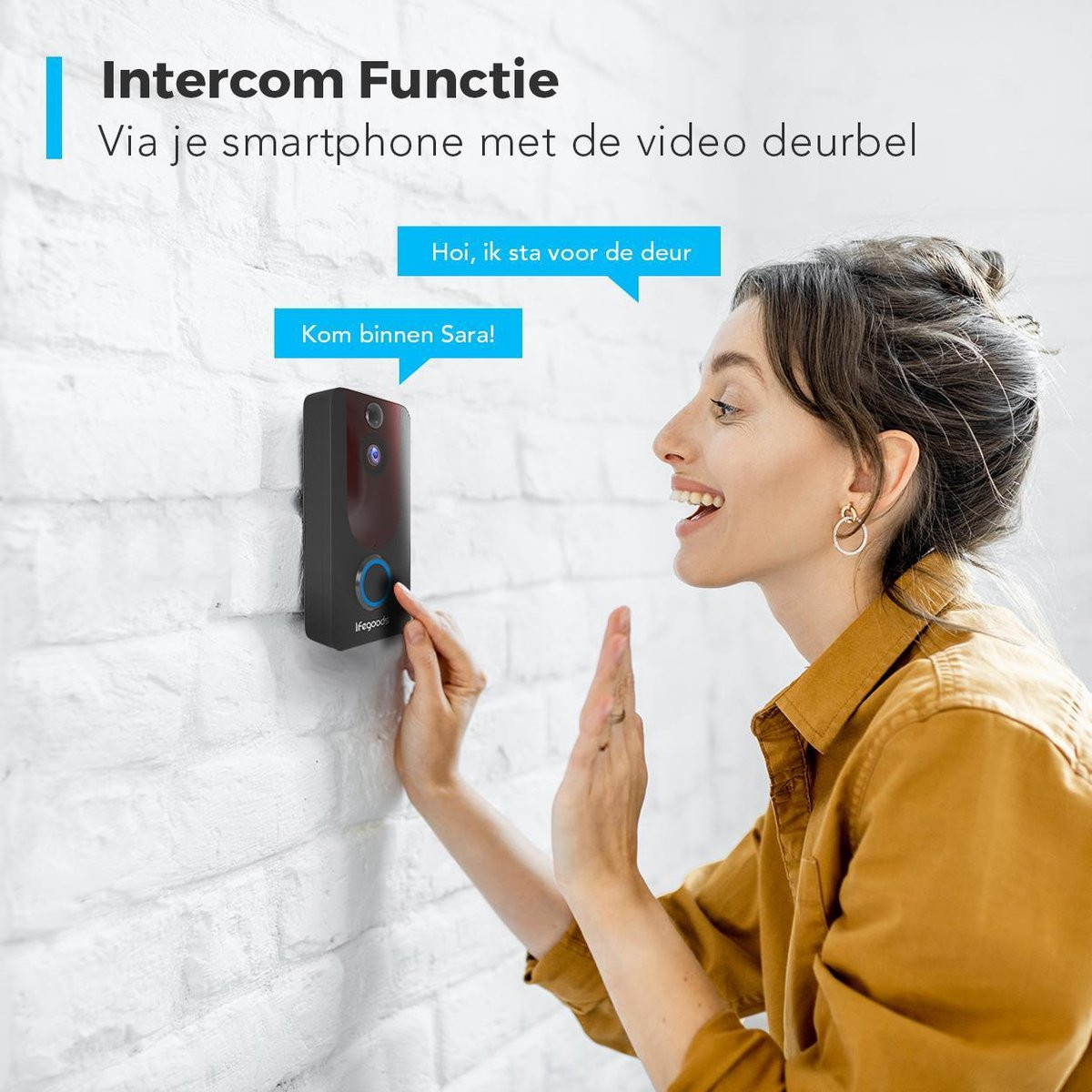 Ip Camera Intercom Doorbell interfon kamera zvono