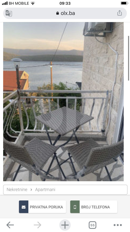 Apartman uz more  tel 062 229 713 3
