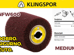 Brusni kolut LBK 100X100X19 medium NFW600 Klingspor