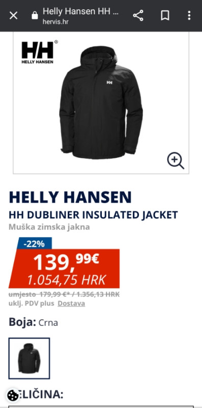 Hansen Jakne Hervis Helly Hansen Muška Flis Jakna Hp Fleece Helly