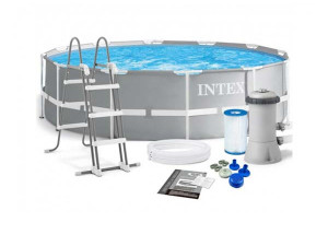 BAZEN INTEX 366X99 PRISM FRAME SA PUMPOM