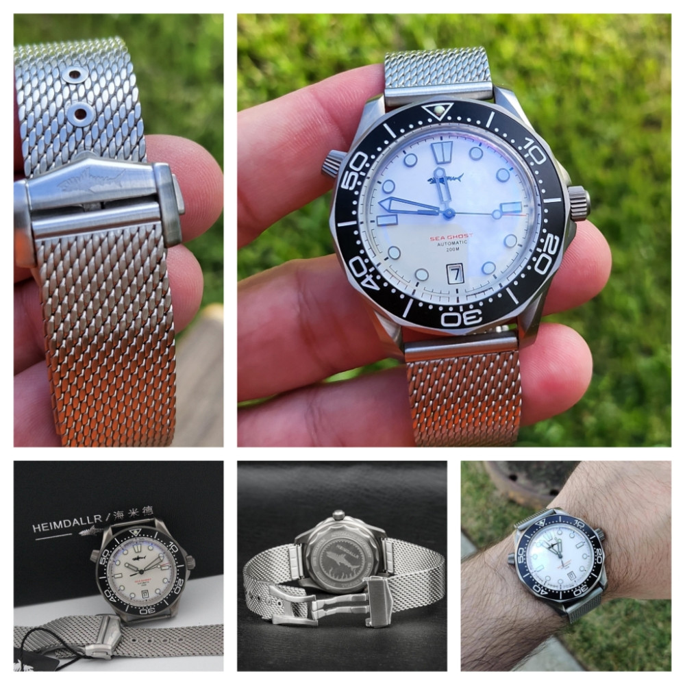 Heimdallr Sea Ghost NTTD Titanium Ručni Satovi