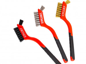 Set cetkica 3u1 180mm celik mesing plastika 037038