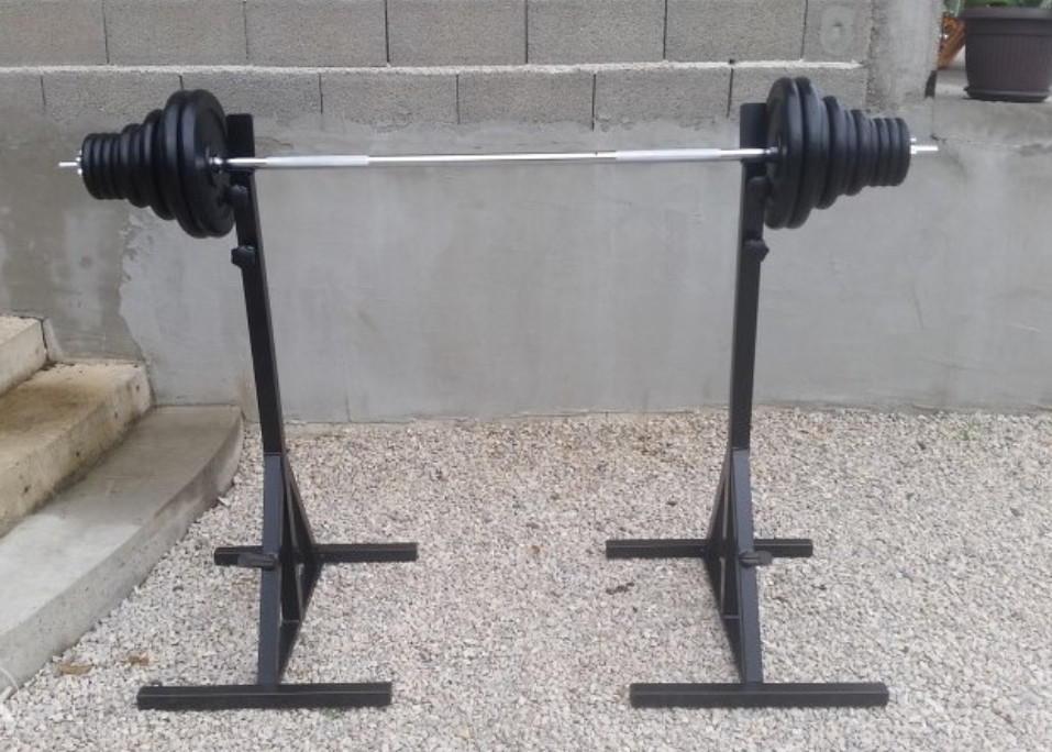KOMPLET TERETANA - SPRAVE ŠIPKE KLUPE LAT 185KG TEGOVA