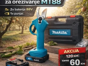 AKU MAKAZE MAKITA ZA ODREZIVANJE i ŠIŠANJE VOĆA