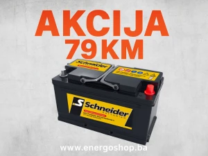 Auto Akumulator 55Ah - Schneider akumulatori