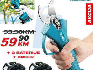 AKU MAKAZE MAKITA ZA ODREZIVANJE i ŠIŠANJE VOĆA