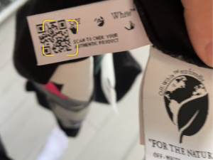 off-white majca org 100%