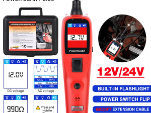 ISPITIVAČ STRUJNIH KRUGOVA AUTEL PS100 12v/24v