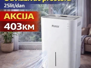 Odvlaživač zraka 25L dnevno Isušivač vlage Odvlaživači
