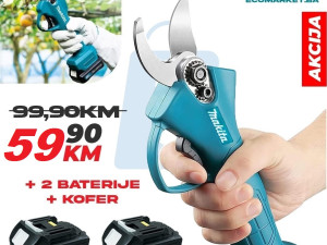 AKU MAKAZE MAKITA ZA ODREZIVANJE i ŠIŠANJE VOĆA