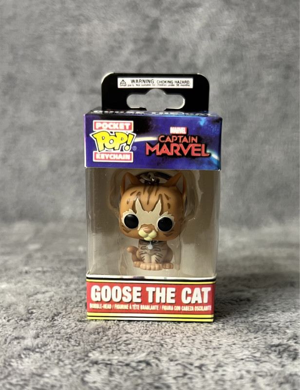 Pocket POP! Goose The Cat keychain Figurice - Main Image