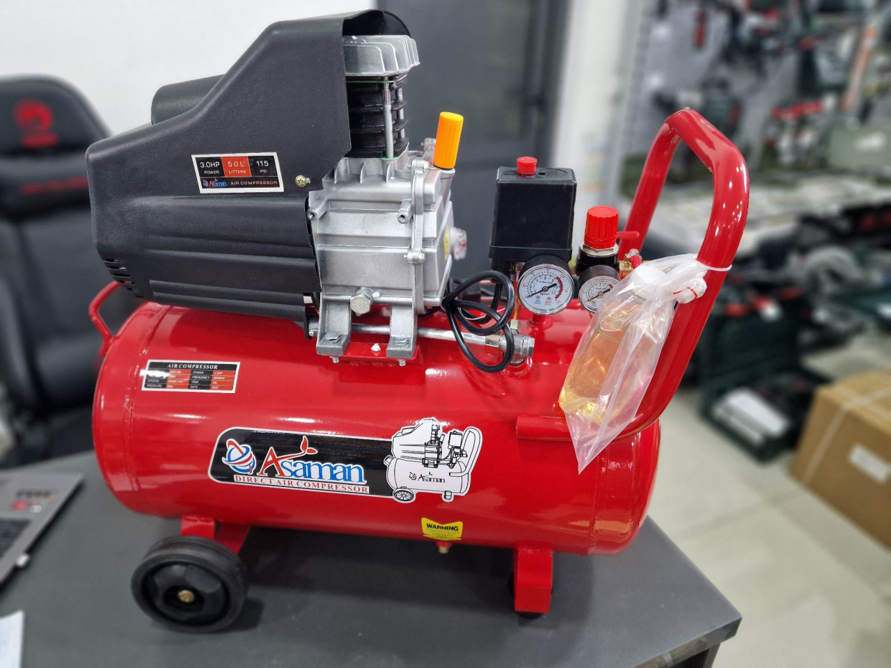 KOMPRESOR ASAMAN GERMANY 50L - Pumpe i kompresori - OLX.ba