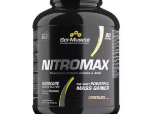 Sci-Muscle Nitromax Mass Gainer 4kg - gejner, masa