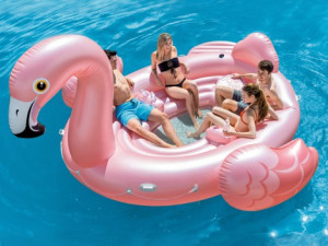 DUŠEK FLAMINGO ZA VODU 422X373X185 CM 063-722-022