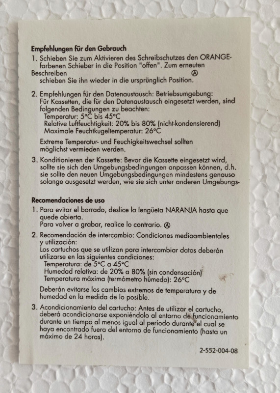 HP AIT-2 Data Cartridge Q1998A 1000GB Made in USA