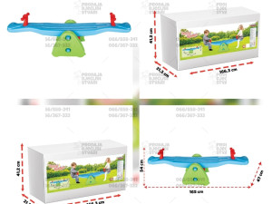 PILSAN Funny djecija klackalica / njihalica za djecu za igru