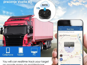GPS Tracker 4G lokator ALARM  Auta, Kamiona Buseva  Pracenje