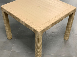 Stol Rattan R030 kapucino