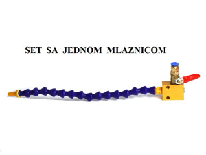 Crijevo za rashladnu tecnost SET sa jednom  mlaznicom CNC