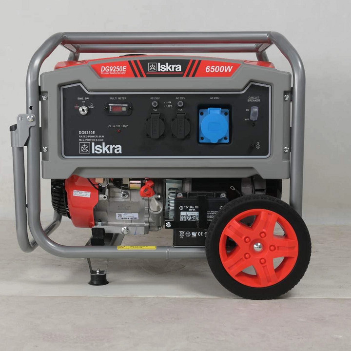 AGREGAT ISKRA DG9250E 6 6kW 6.5 6,5 /9 kW KLJUČ vgp 6700 ...