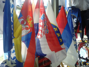 Zastavice za auto BiH Srbija Hrvatska Bosna